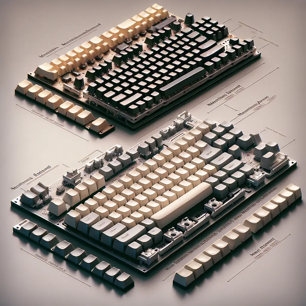 Teclado Mecânico vs. Teclado de Membrana: Qual é o Melhor para Produtividade e Jogos?